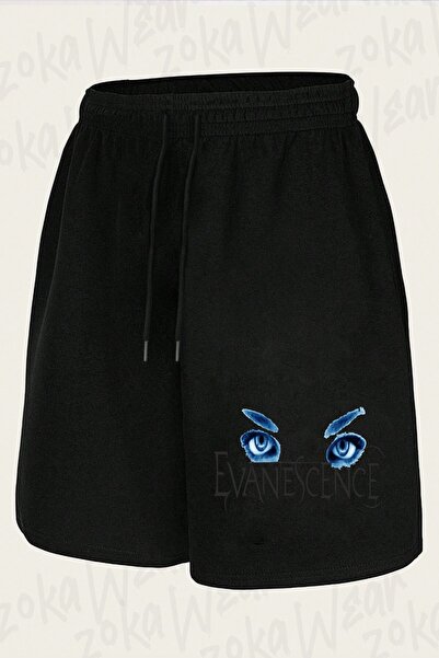 ZOKAWEAR Σορτς με στάμπα Unisex Eyes Logo Evanescence Design