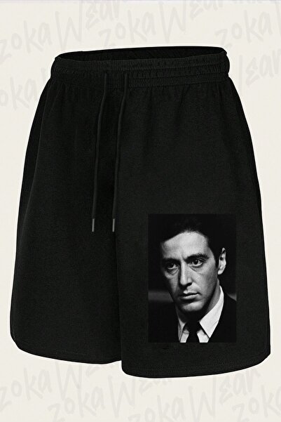 ZOKAWEAR Unisex Al Pacino V2 Design Printed Shorts