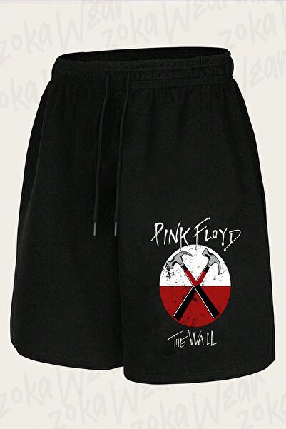 ZOKAWEAR شورت مطبوع بتصميم Pink Floyd v1 للجنسين