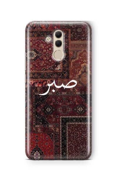 FLAMENKO Huawei Mate 20 Lite Compatible Vintage Carpet Pattern Transparent Ph...