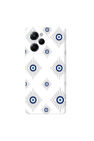 Other Xiaomi Poco X5 Pro Bright eye Red Colored Silicone TPU Θήκη