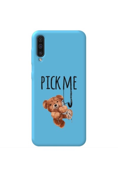 Other Samsung A70 Pick me Blue Colored Silicone TPU Θήκη
