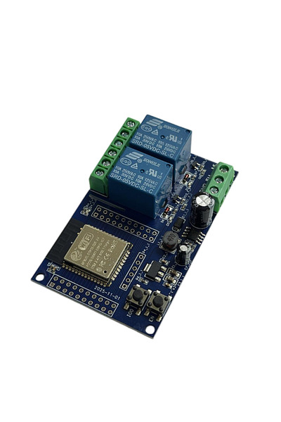 robodünya ESP32 WIFI Bluetooth 2 Kanal Röle Kartı