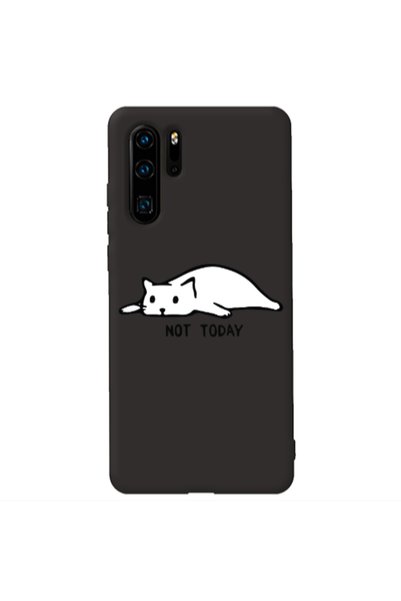 Other Huawei P30 Pro Not Today Black Colored Silicone TPU Θήκη