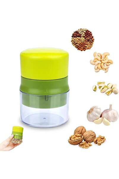 Generic Portable Manual Nut Grinder - Easy-to-Use Handheld Nut and Spice Crus...