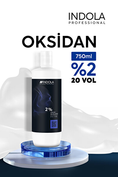 Indola 30 Volume Oksidan %2 1000 ml Vegan Formül