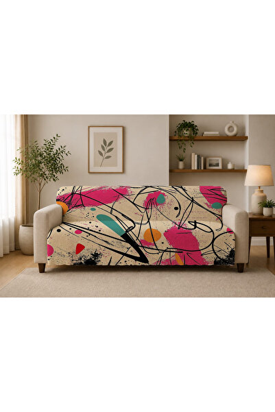 Şen Dekorasyon Modern Art Sofa Cover
