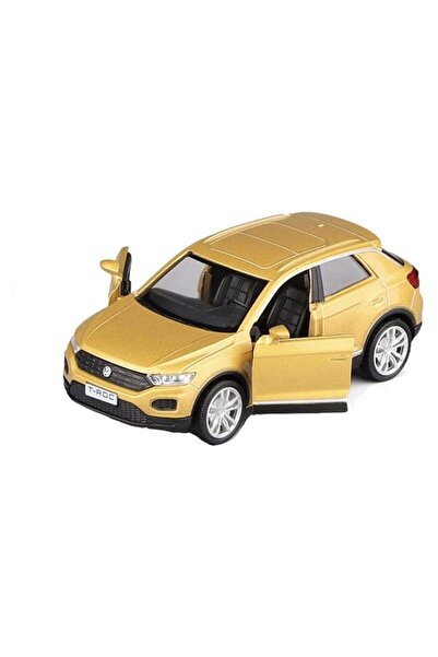 JPT Volkswagen T-Roc 1:32 Auriu Diecast Pull Back