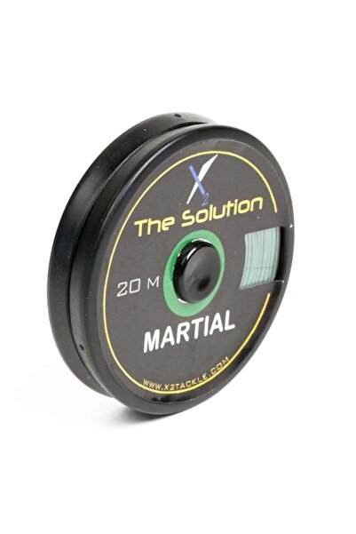 X2 Tackle Linie Textilă cu X2 Martial Skin Leader W.Green - 20m - Verde (verde)