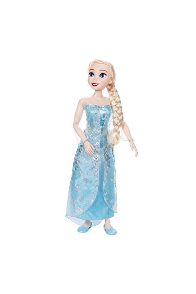 Jakks Pacific Disney Frozen 81 cm Dev Çocuk Boyu Elsa Moda Bebeği 24047