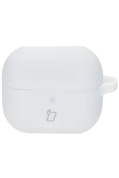 BizonMobile Θήκη Σιλικόνης Bizon για Samsung Galaxy Buds 3 / 3 Pro, Λευκό