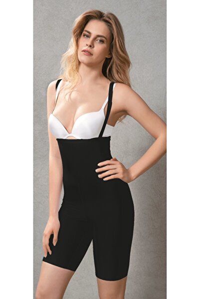 Yeni İnci Women's Tummy Control Corset Bodysuit – Seamless Shaping Jumpsuit C...