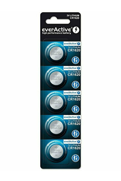 everActive Μπαταρία ρολογιού λιθίου CR1620 3V 5 τεμάχια