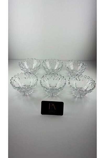 Palpe Decorative Serving Glass Covered Cake Dish Storage Container Cookie Bow...