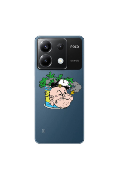 Other Xiaomi Poco X6 5G Popeye Transparent Silicone TPU Θήκη