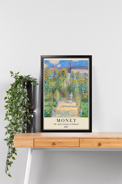 Erfa Concept Modern Tasarım Çerçeve Görünümlü 12 Parça MDF Tablo Seti Estetik Duvar Panosu
