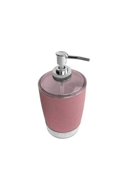 Tradesor Θήκες κρεμοσάπουνου Dispenser πλαστικές - Σετ 5pcs - Pink - 21763