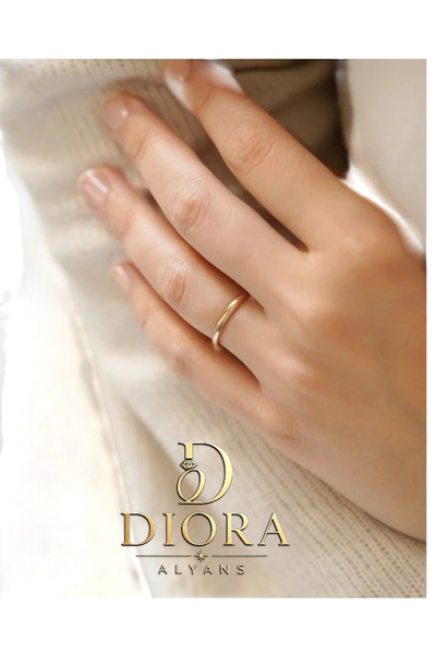 DİORA ALYANS İÇİ DOLU 3 MM 925 AYAR GÜMÜŞ ALYANS KARARMAMASI İÇİN GÜMÜŞ ÜZERİ...