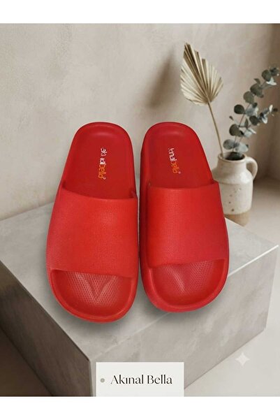 AkınalBella Akinal Bella Anatomical Sole Daily Flexible Non-Slip Slippers