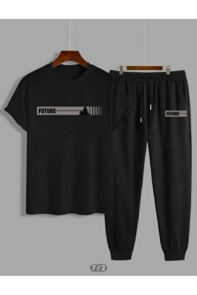 ship master Summer Collection New Arrival T-Shirt & Shorts Set Printed Patter...
