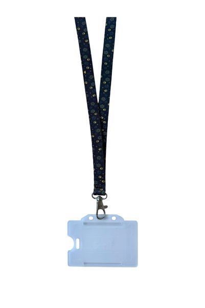 PATİMİO Gold Paws Neck Strap Lanyard Phone Strap Lanyard Transparent Card Holder Gift