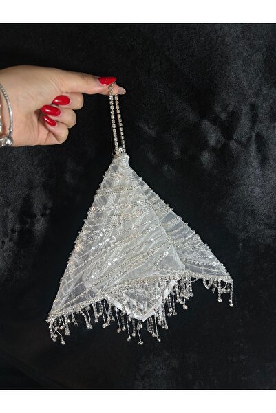 Bridal Luxe Premium Albanian Handkerchief Bridal Handkerchief with Stones