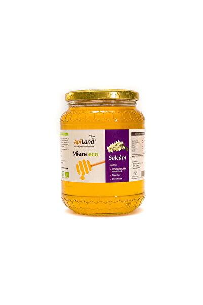 Apiland Miere Cruda de Salcam Ecologica/Bio 1kg