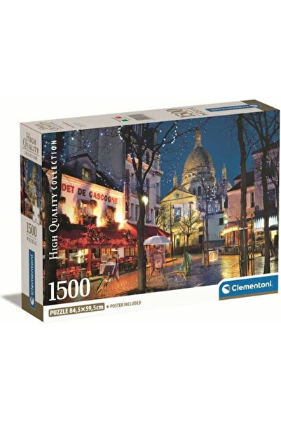 CLEMENTONI Puzzle Paris Montmartre 1500 Piese Cod: 31709