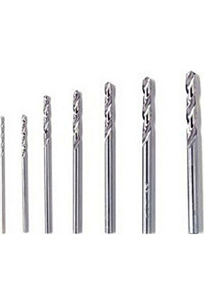 Dremel Set de 7 burghie de precizie cu coadă cilindrică pentru metal și lemn ...