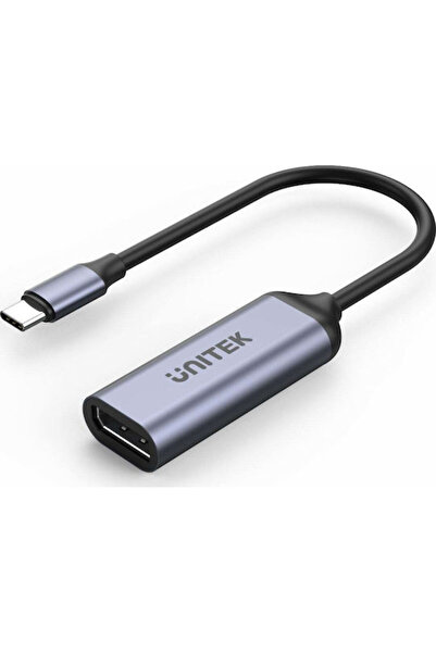 Unitek Convertor USB-C Masculin la DisplayPort Feminin Gri 1 Bucată V1415A