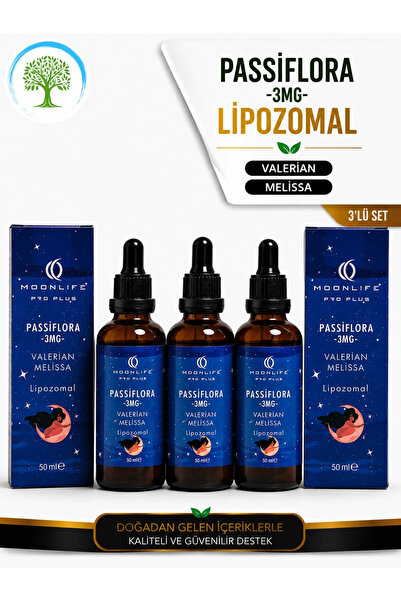 Moonlife ÇareBurada Passiflora 50 ml x 3 Adet
