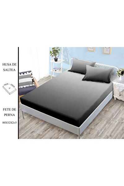 naniland.ro Husă de Pat Finet 2 Persoane 3 Piese cu Elastic 180x200 cm, Model...