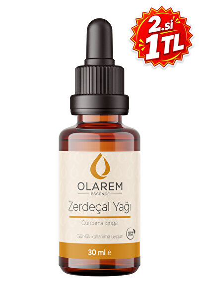 olarem essence Turmeric Oil (Curcuma Longa) Cold Pressed Fixed Oil 30 ml Glas...