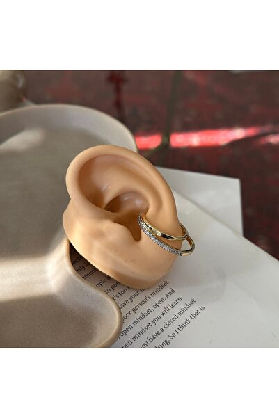 Alice İsstanbul Double Look Stone Earcuff Earrings