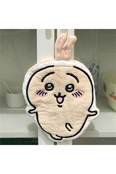 Choice1 Bandai C-XLJ-Usagi jiyi Hand Towel Coral Fleece Hanging Absorbent Usa...