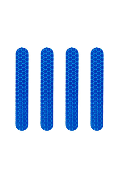 Choice1 Blue Front Rear Wheel Cover Eflective Sticker for Ninebot Max G30 Ele...
