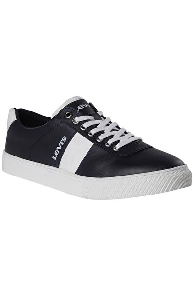 Levi Men's Navy Leather Sneakers – Stylish & Comfortable