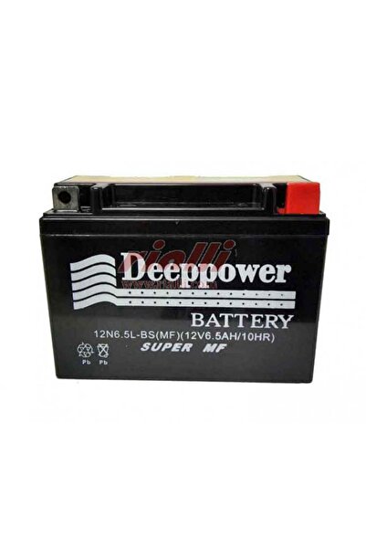 ÇELİKMOTO 12N6.5L-BS DEEPPOWER CG125 CG150 MOTOSİKLET AKÜSÜ #102120065