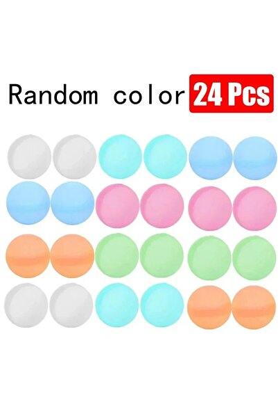 Choice1 Random 24 pcs 6-60 Pcs Reusable Water Ball Reusable Water Balloons Po...