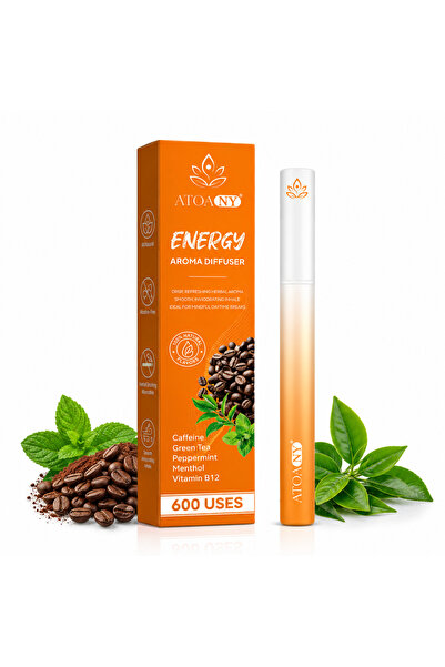 ATOANY Inhalator de arome 100% naturale, Difuzor aromaterapie ENERGY, fără fu...