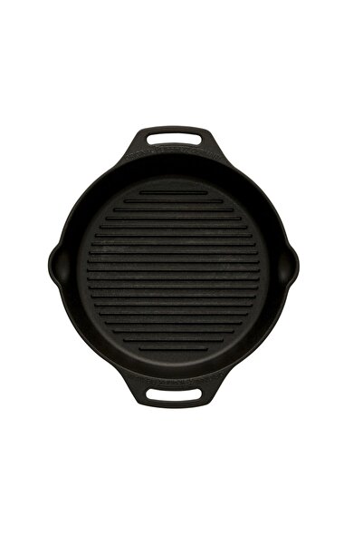 Petromax Tigaie grill din fonta cu 2 manere, 30 cm,