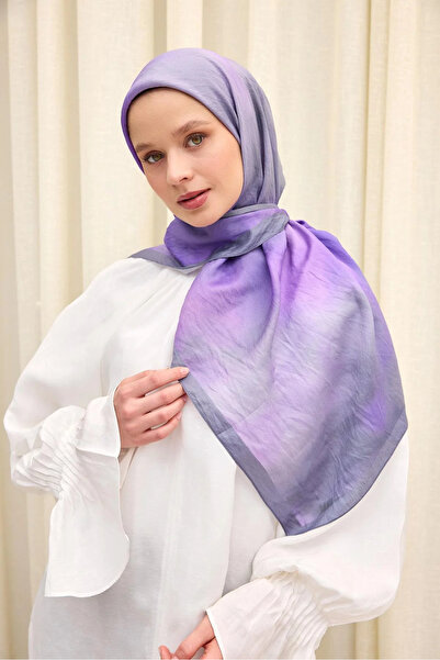 Silk Home وشاح فيلورا بنمط الضباب