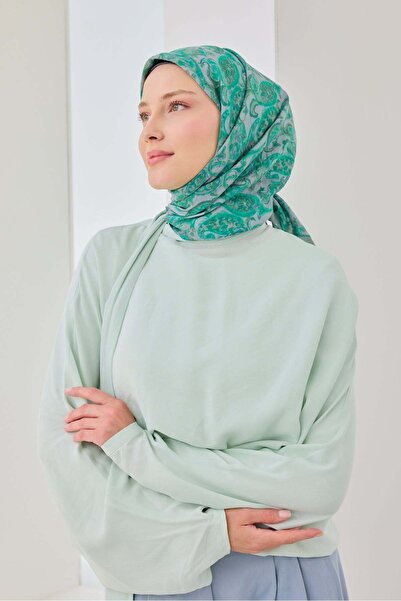 Silk Home Velora Scarf Ethnic Bright Green