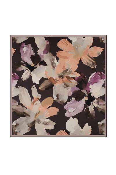 Çağrı İpek Opal Pattern Tivil Silk Scarf Dg17264-23