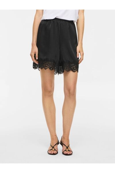 VILA Shorts VIKLARA Spitzensaum