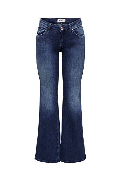 ONLY Tall Flared fit jeans ONLTIGER Niedrige Taille Weiter Beinschnitt Jeans