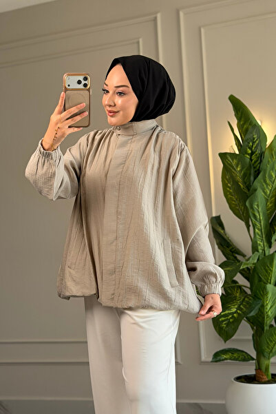 Suede Style 6515 - سترة نسائية أنيقة ومريحة بأكمام قصيرة وفضفاضة من قماش فيفا...