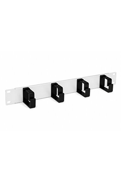 OEM Plastik Kancalı 1u 19" Kablo Düzenleyici Yatay Organizer