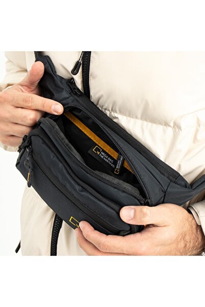 MEGA BAG THE NORTHWEST حقيبة خصر M-1018 مناسبة للجنسين للرياضة والاستخدام اليومي