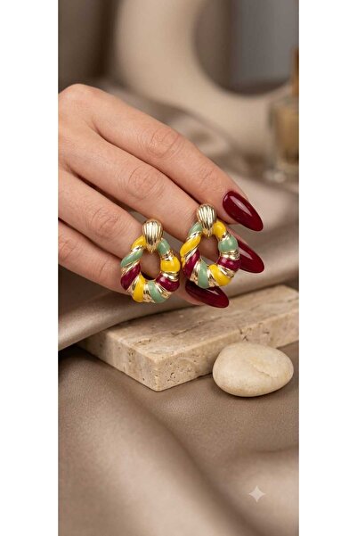 XUPING JEWELRY Xuping Stainless Tarnish Resistant Colorful Enamel Summer Earr...